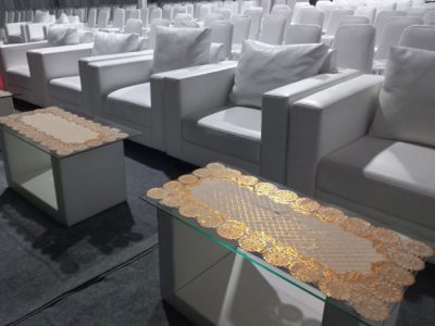 Sofa VIP single set meja